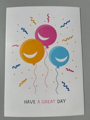Открытка "Have a great day" (хорошего дня)